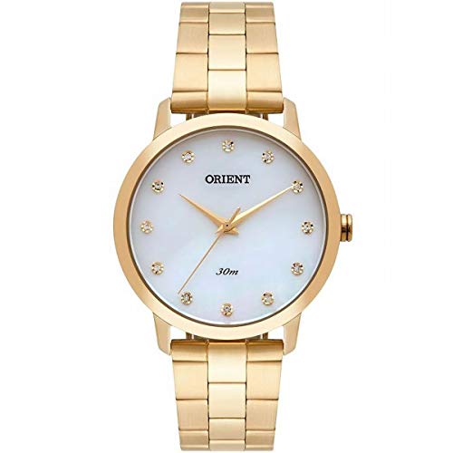 Relógio Orient Feminino Ref: Fgss0110 B1kx Casual Dourado