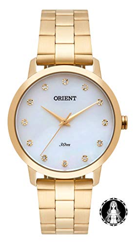 Relógio Orient Feminino Ref: Fgss0110 B1kx Casual Dourado