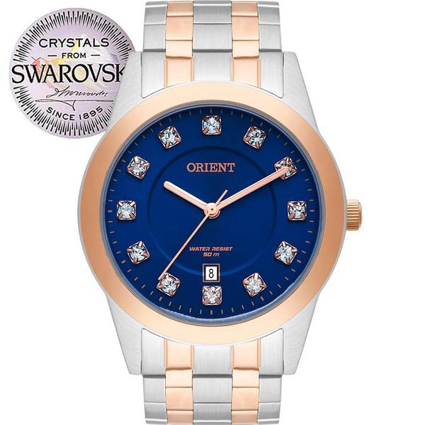 Relógio Orient Feminino Swarovski Elements FTSS1114D1SR