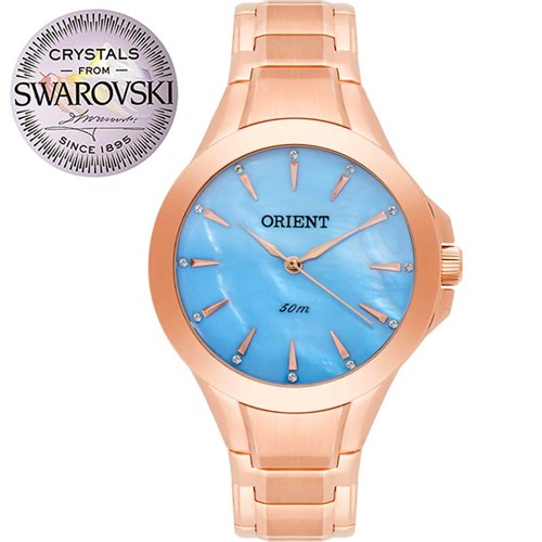 Relógio Orient Feminino Swarovski FRSS0017A1RX
