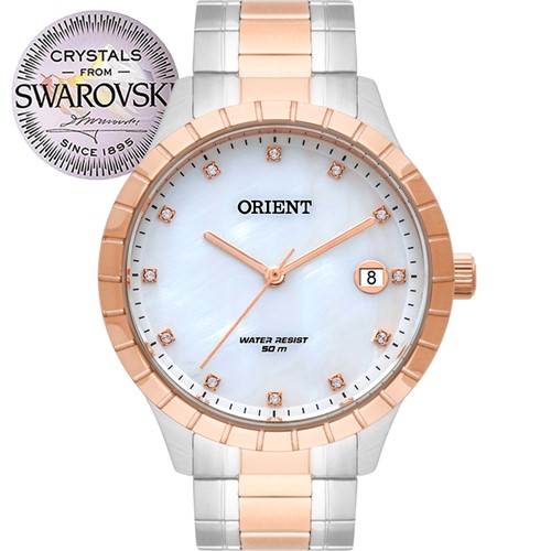 Relógio Orient Feminino Swarovski FTSS1115B1SR