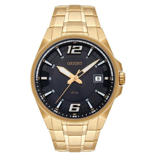 Relógio Orient Masculino Analógico Dourado MGSS1168 G2KX