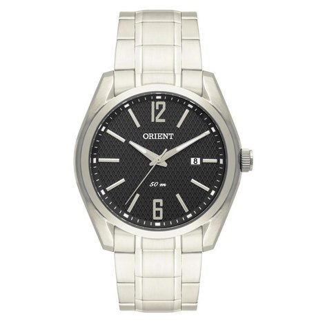 Relógio Orient Masculino com Visor Branco- Mbss1280 S2sx