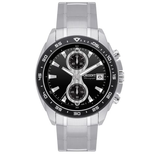 Relógio Orient Masculino Cronógrafo Mbssc029 P1sx Aço