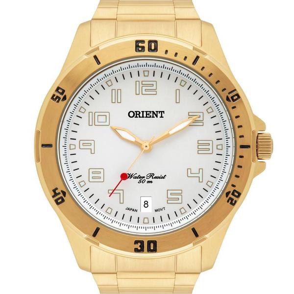 Relógio Orient Masculino Dourado Eternal MGSS1105AS2KX