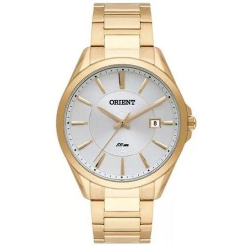 Relógio Orient Masculino Dourado Mgss1149 S1kx