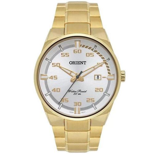 Relógio Orient Masculino Dourado Mgss1161 S2kx