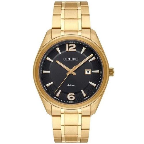 Relógio Orient Masculino Dourado Mgss1165 G2kx