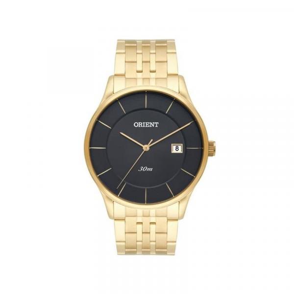 Relógio Orient Masculino Dourado Mgss1127 G1kx