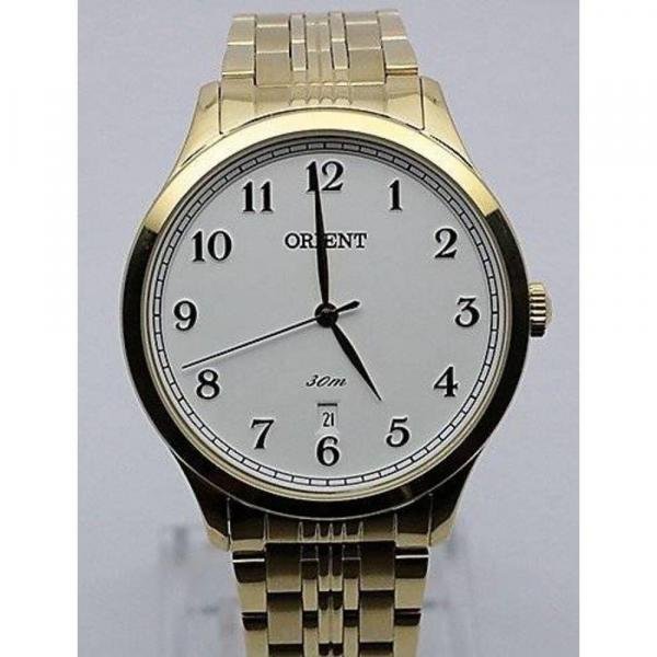 Relógio Orient Masculino Dourado Mgss1139 B2kx