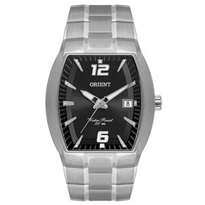 Relógio Orient Masculino Gbss1053 P2Sx Prata Preto Quadrado