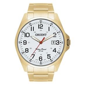 Relógio Orient Masculino Mgss1048 S2kx Dourado Analogico