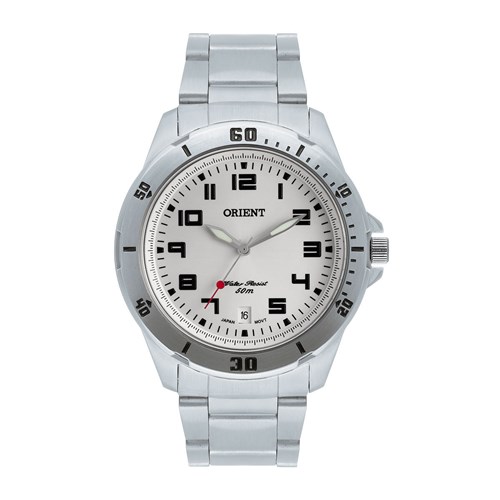 Relógio Orient Masculino Prata Analógico Mbss1155a-S2sx