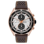 Relógio Orient Masculino Ref: Mrscc012 S1ex Cronógrafo Rosê