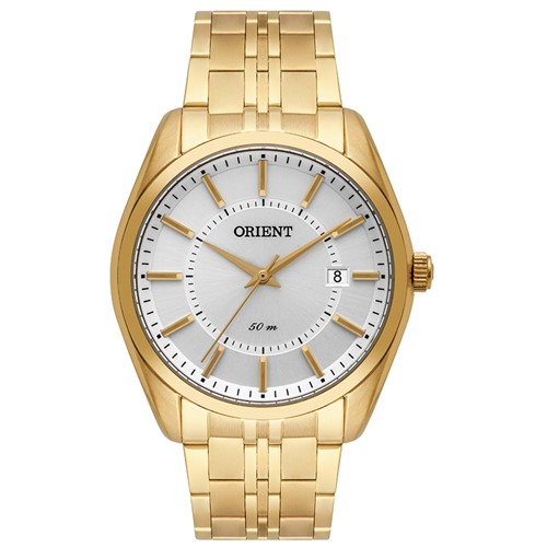Relógio Orient Masculino Social Analógico Dourado MGSS1183-S1KX