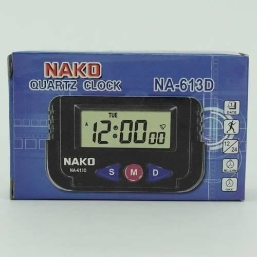 Relógio Digital Portátil Car Clock Automotivo Nako Na-613D