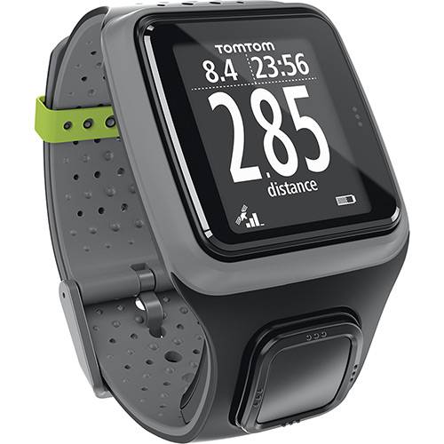 Relógio para Corrida TomTom Runner Unissex com GPS - Cinza