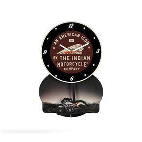Relógio Parede de Pêndulo - Indian Motorcycle