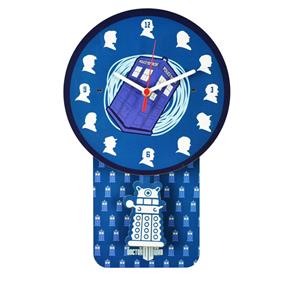 Relógio Parede Decorativo de Pêndulo - Doctor Who