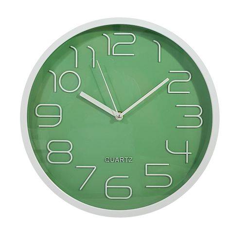 Relógio Parede Redondo Quartz 30cm - Imporiente
