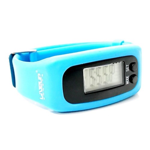 Relógio Pedômetro Contador de Passos e Calorias Azul - Liveup