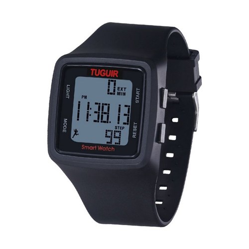 Relógio Pedômetro Masculino Tuguir Digital TG1606 - Preto