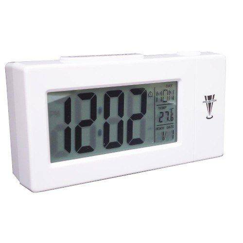 Relógio Projetor Digital Despertador Temperatura Calendário