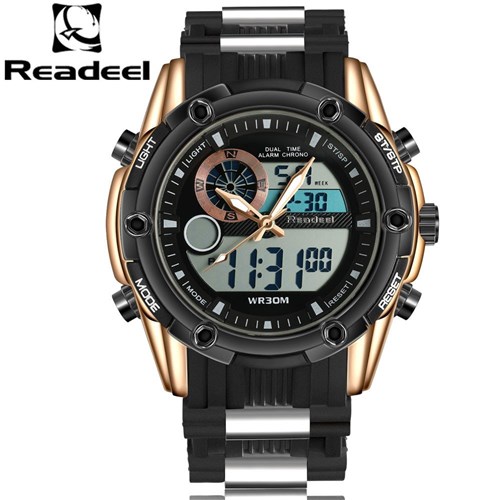 Relógio Readeel - M1272 (Preto e Dourado)