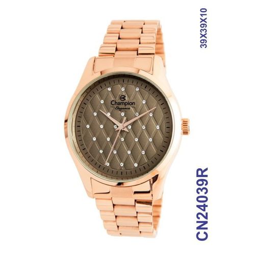Relógio Rosê Champion Feminino CN24039R