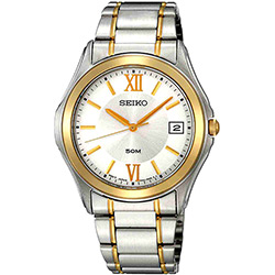 Relógio Seiko Feminino Analógico Social 7N42AO/5 Bicolor