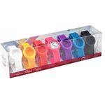 Relógio Silicone Snap Wear 7 Cores Troca Pulseira