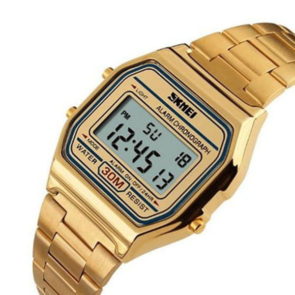 Relógio Skmei Digital 1123 Dourado