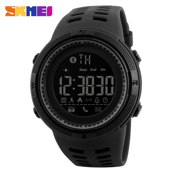 Relógio Skmei Modelo 1250 Smart Watch Bluetooth Pedômetro Calorias Masculino e Feminino Original