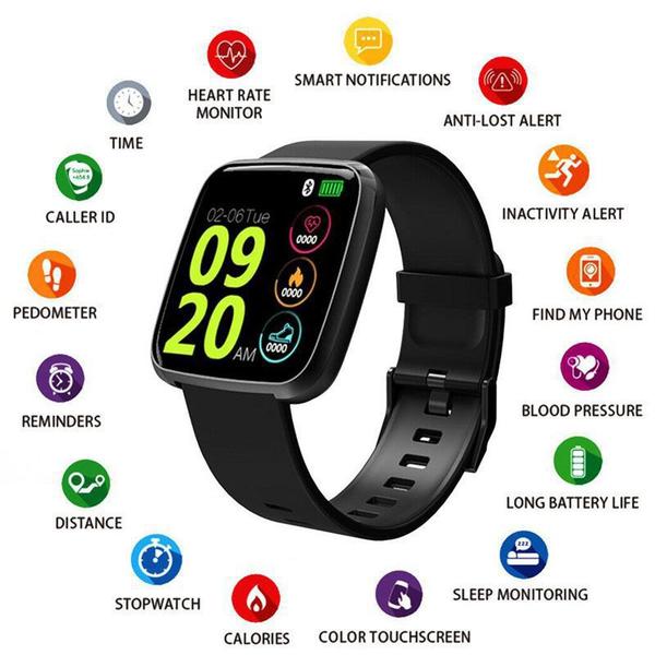 Relógio Smart Watch Esportes Inteligente Monitor Cardíaco Fitness - Smartwatch