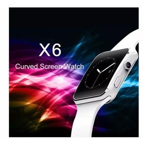 Relogio Smart Watch Sport X6 Branco Bluetooth Android