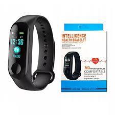 Relógio Smartband Bracelet Pulseira Inteligente M3 Batimentos Cardíacos - Smart Bracelet M3