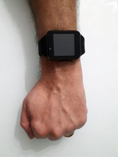 Relogio Smartwatch A1 Touch Bluetooth Android, Câmera, Chip (Preto, Preto)