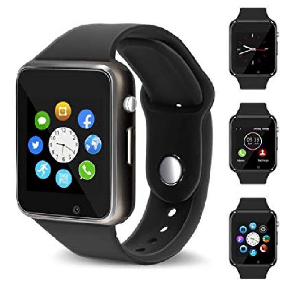 Relógio Smartwatch A1 Touch Bluetooth Gear Chip Novo Preto - Lx
