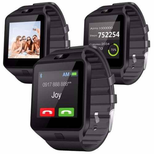 Relógio Smartwatch Bluetooth Inteligente Sd Chip Dz09