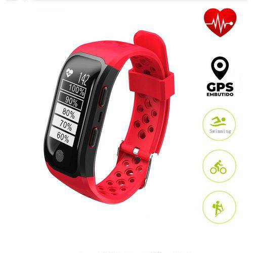 Tudo sobre 'Relógio Smartwatch Bluetooth S908 GPS, Freqüência Cardíaca , Resistente a Água IP68 ,Rastreador ,Android IOS Vermelho'