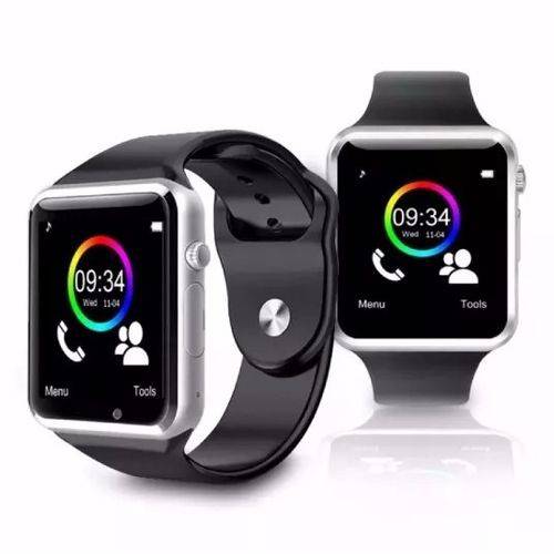 Tudo sobre 'Relógio Smartwatch Celular A1 3g Chip Android Samsung App'