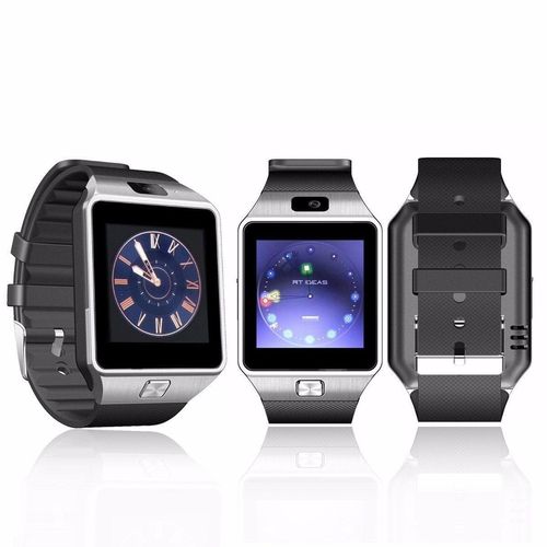 Relógio Smartwatch Dz09 Touch Bluetooth Prata