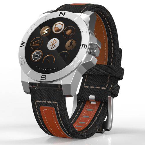 Relógio Smartwatch Masculino Lux N10B Prata