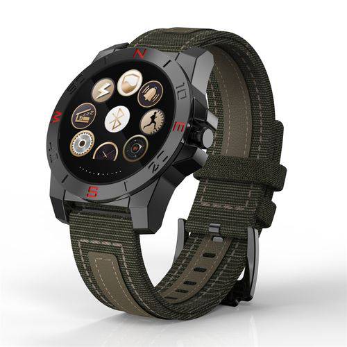 Relógio Smartwatch Masculino Lux N10b Preto