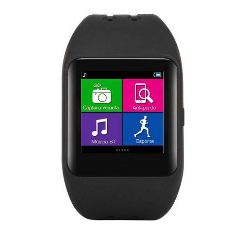 Tudo sobre 'Relógio Smartwatch Multilaser Sw1 - Bluetooth'