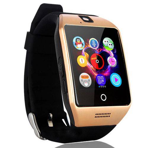 Relógio Smartwatch Q18 Desbloqueado Android e Ios Chip Touch