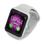 Relógio Smartwatch Q7s Branco com Prata