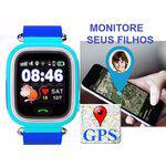 Relógio Smartwatch Q90 Kids Gps Localizador de Crianças Rastreador Chamadas SOS