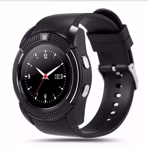 Relógio Smartwatch V8 Inteligente Bluetooth Touch Preto
