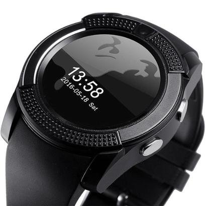 Relógio Smartwatch V8 Original Touch Bluetooth Gear Chip